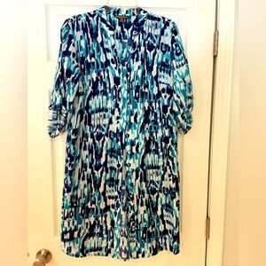 TOMMY BAHAMA COTTON BLEND DRESS/SWIM COVER - Small